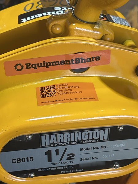 2026 HARRINGTON CB015-20