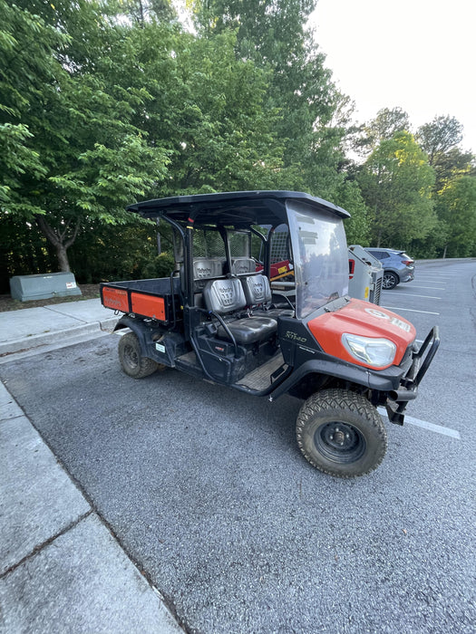 2021 Kubota RTV-X1140W-H Plastic Canopy, Windshield Acrylic Clear, LED Strobe Light, Wire Harness Kit, Back up Alarm