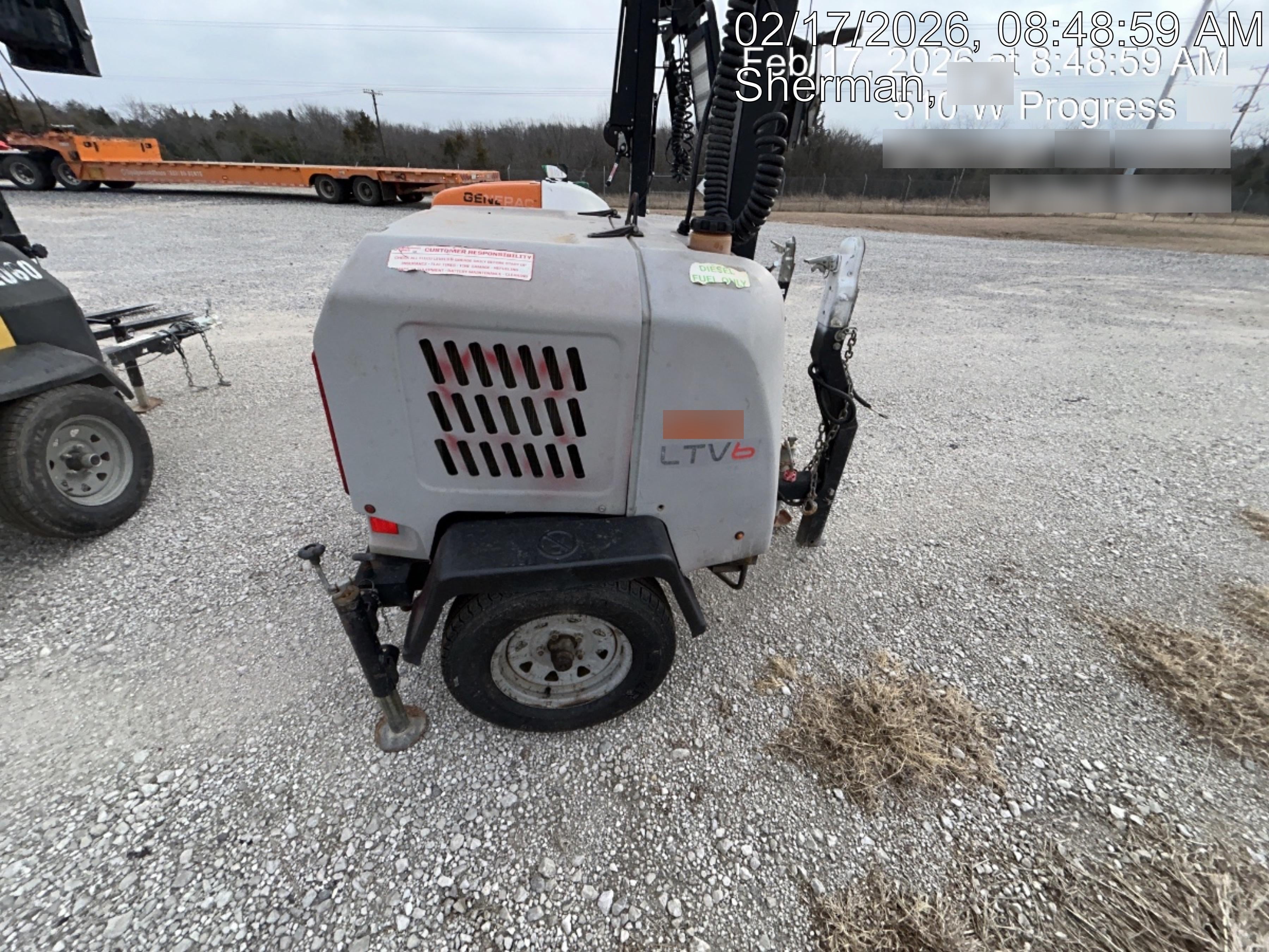 2019 Wacker Neuson LTV6K-LED Standard LED Towable Light Tower w/None