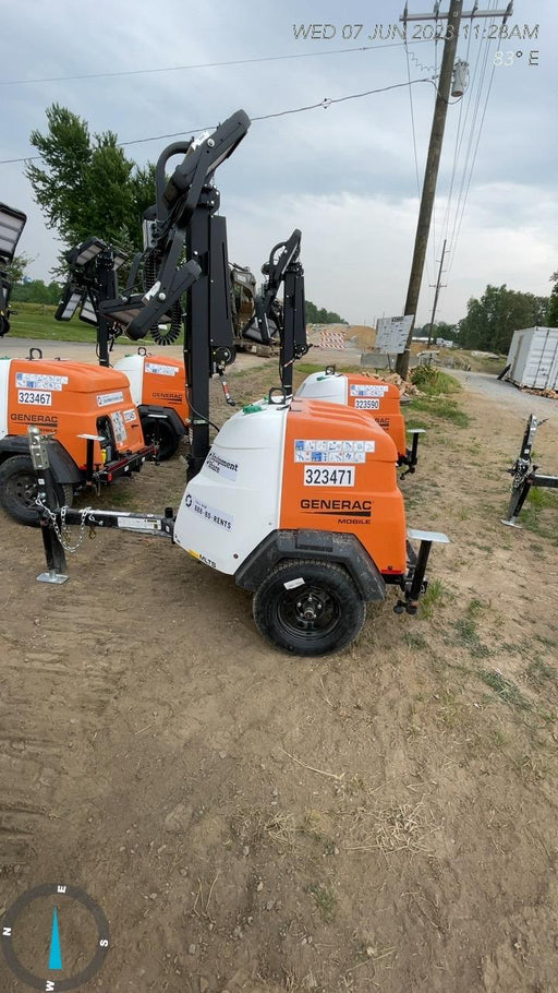2023 Generac MLT2 Diesel, Flex Switch 120V Input, Powerzone Controller, (4) 320W LED Lights, 4kW Generator, 39.9 Gal Fuel Tank, 2" Ball, T3