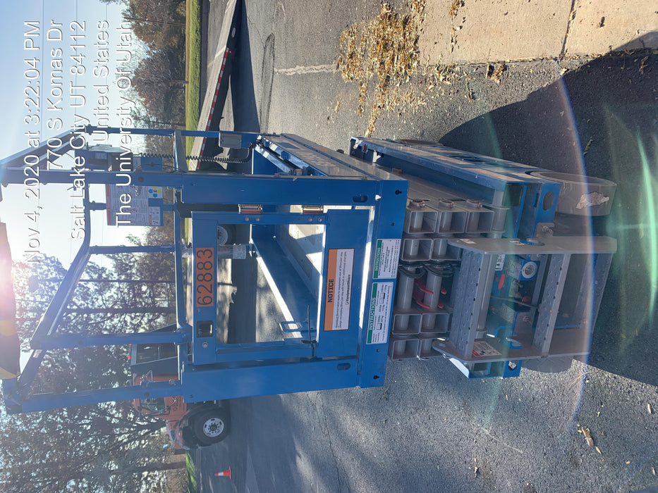 2020 Genie GS-1930 Solid Non Marking Tires, Beacon, Folding rails with half height swing gate