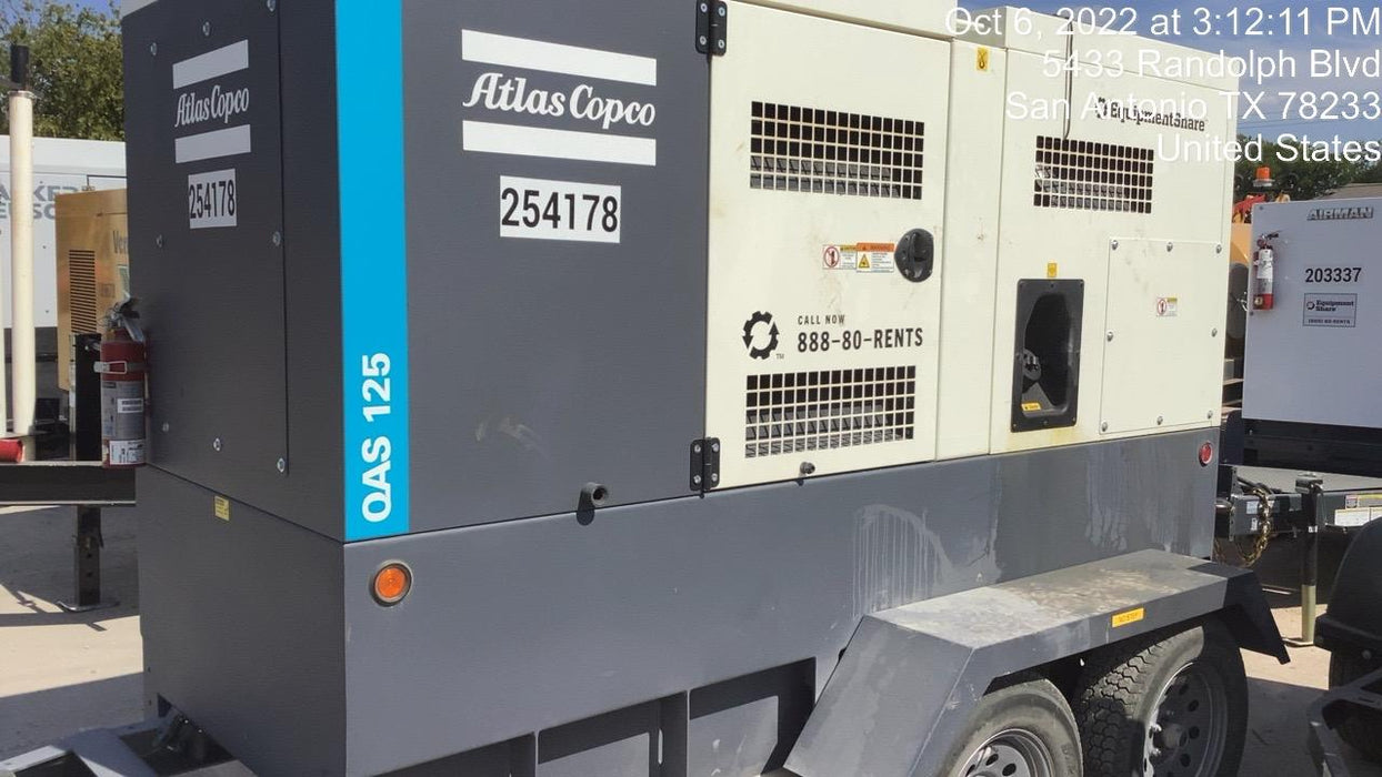 2022 ATLAS COPCO QAS 125