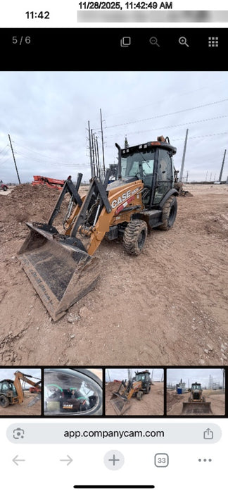 2023 JCB 3CX-14 Extendable Stick 74hp, Cab/Heat/Air, 4WD, Extendable Stick, Easy Controls, 1 Way Hydraulics, With Loader Pipework