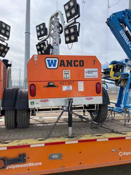 2024 Wanco WLTT-4MM4K Diesel, Deep Sea Controller, Shore Power Plug, Auto Start, (4) 350W LED Floodlights, 4kW Generator, 60 Gal Fuel Tank, 2" Ball, T3