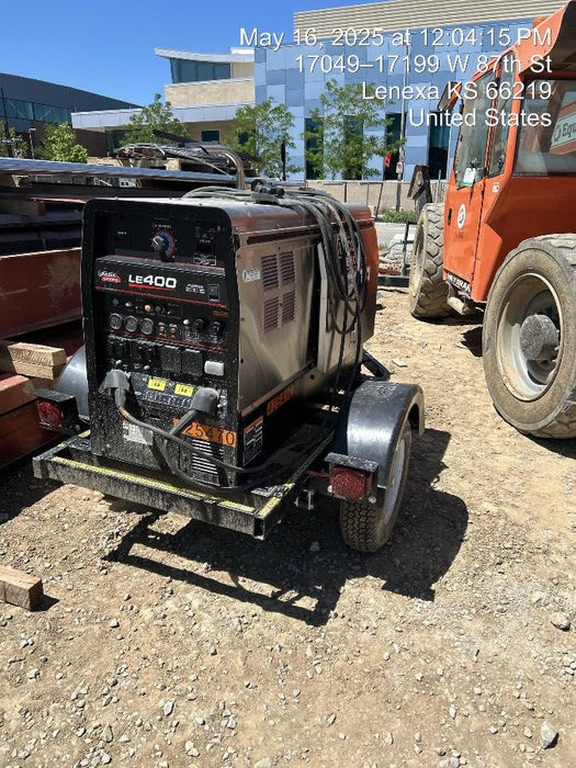 2024 Lincoln Electric LE400 Kubota V1505, Trlr, Cable Rack, Light Kit, ES Decals, T3