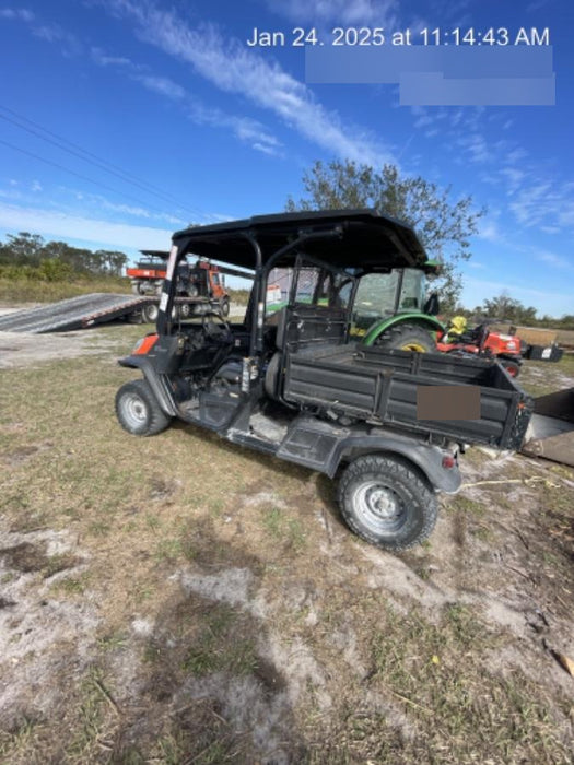 Kubota RTV-X1140W-H 4WD, LED Strobe, Windshield Acrylic Clear, Plastic Canopy, Wire Harness Kit, Backup Alarm