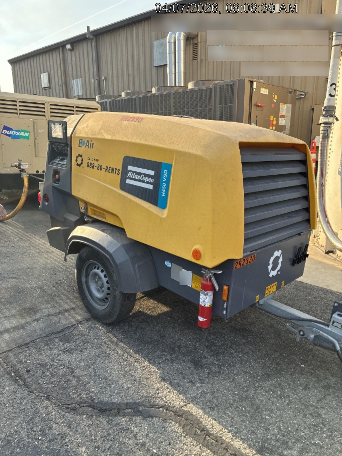 2023 ATLAS COPCO E-AIR H450