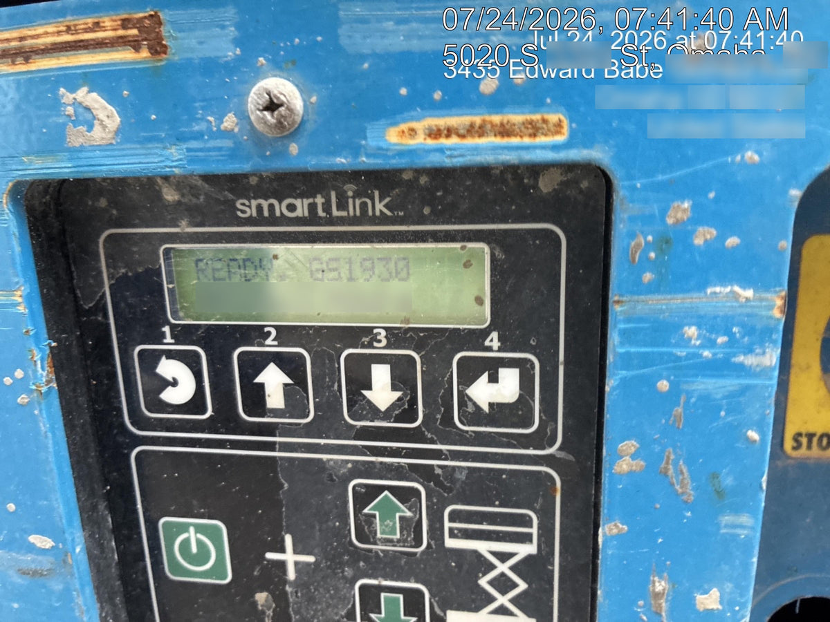 2018 Genie GS-1930 Genie GS-1930 Lift w/Fixed Rail and Chain Entry