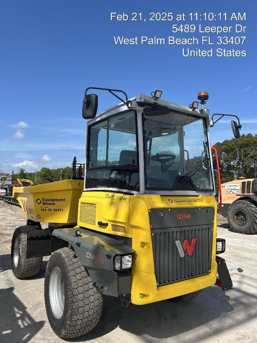 2025 WACKER NEUSON DV605 Cab Turf Tires