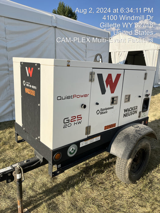 2022 WACKER NEUSON G25