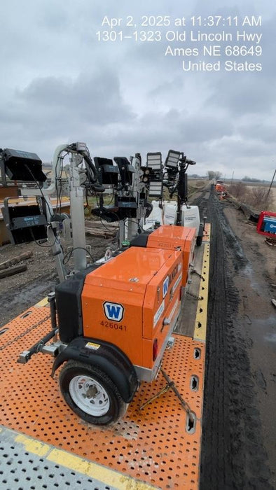 2024 Wanco WLTT-4MM4K Diesel, Deep Sea Controller, Shore Power Plug, Auto Start, (4) 350W LED Floodlights, 4kW Generator, 60 Gal Fuel Tank, 2" Ball, T3