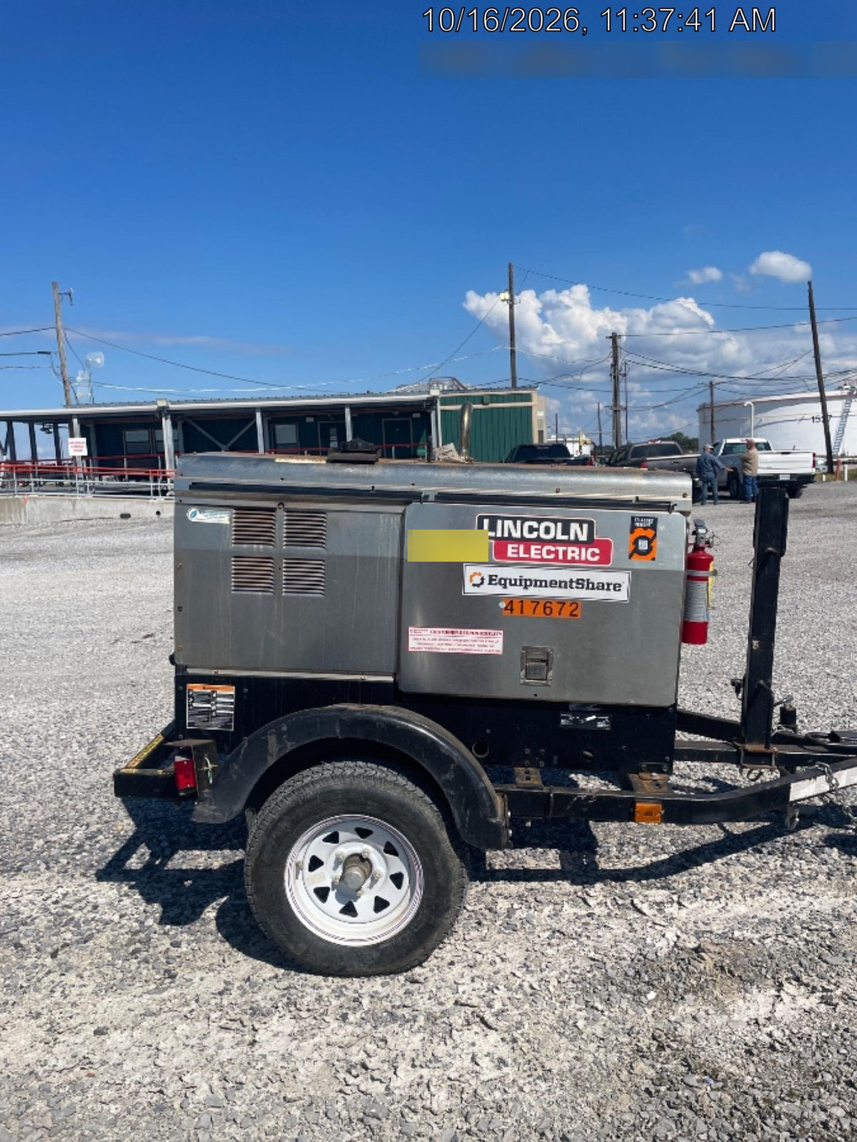 2024 Lincoln Electric LE400 Kubota V1505, Trlr, Cable Rack, Light Kit, ES Decals, T3