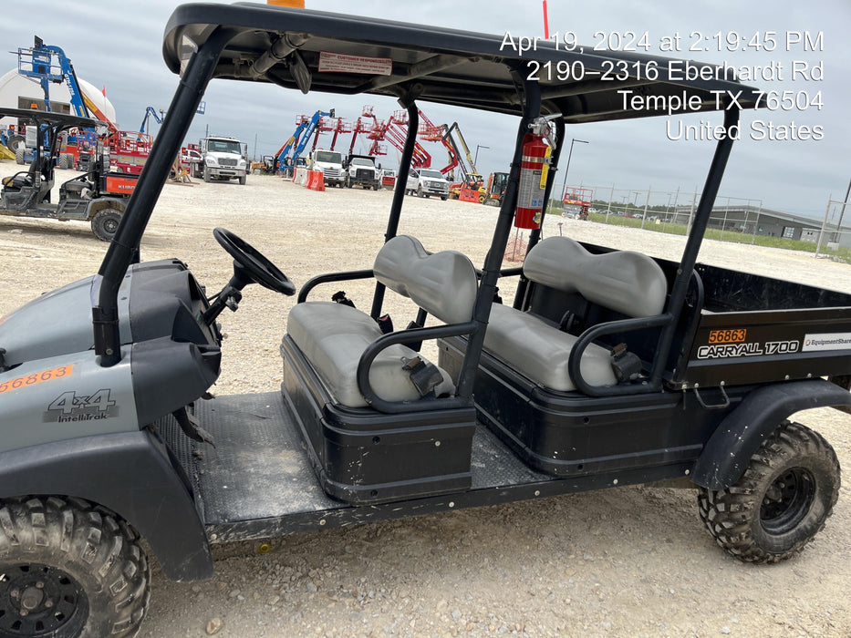 2019 Club Car CA1700D Diesel, 4-Seat, ROPS, AWD w/None