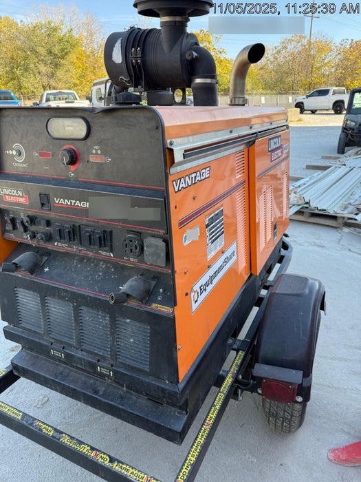 2021 Lincoln Electric Vantage 549X Ready Pak 3, ORANGE (includes trailer, cable rack, fender light kit)