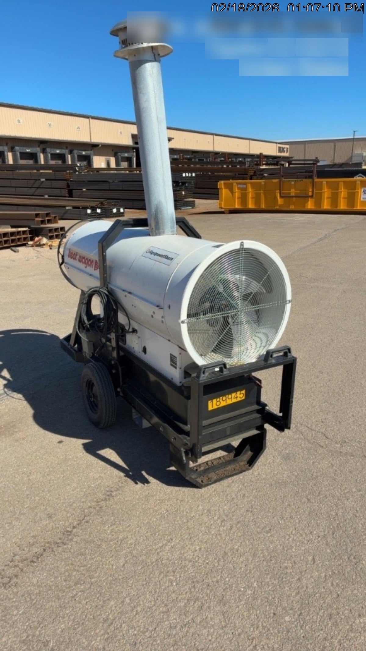 2021 HEAT WAGON HVF410