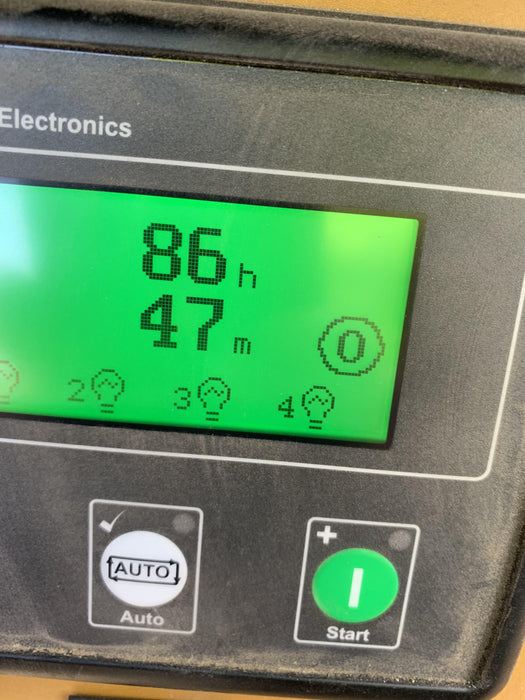 2021 Allmand NLV3GR (4) LED Light Fixture 350W, 23' Vertical Mast, 3kW Prime, Towable, Deep Sea L401, Leveling Jacks, Yanmar T4F 5.8hp