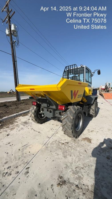 2025 WACKER NEUSON DV604 Cab Standard Tires