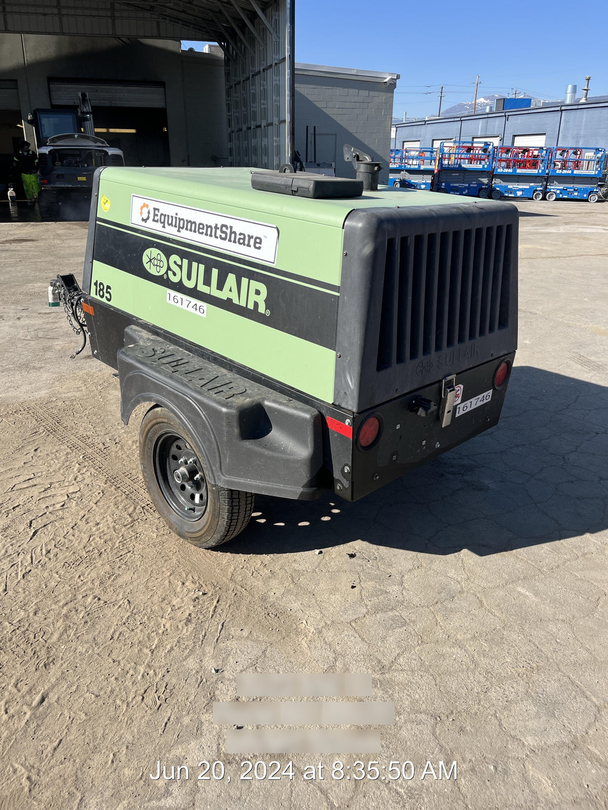 2021 SULLAIR 185D-DPQ KU4F