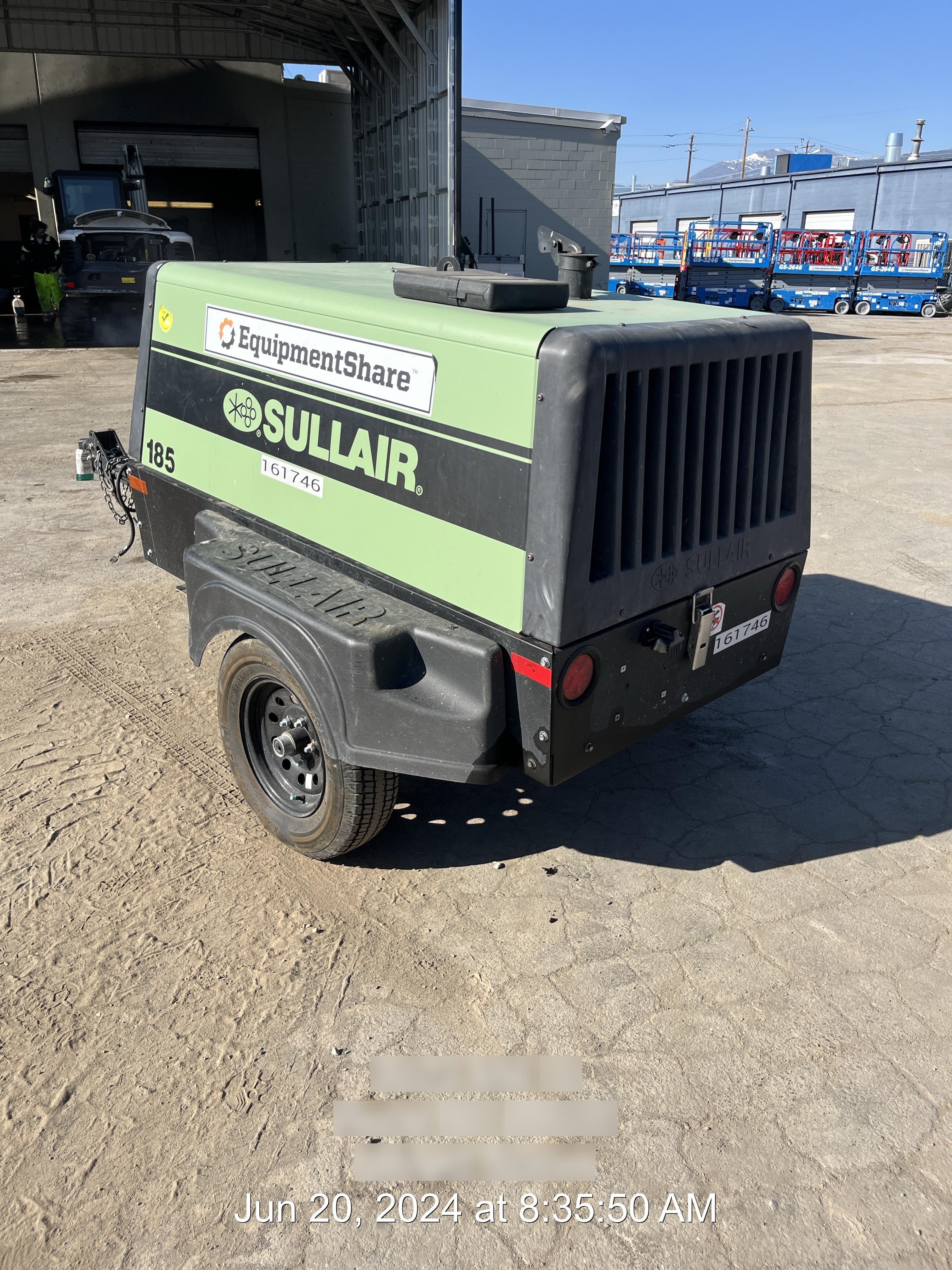 2021 SULLAIR 185D-DPQ KU4F