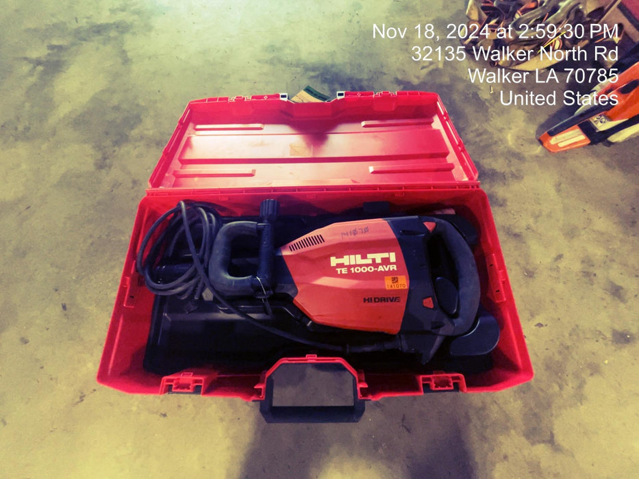 2021 HILTI TE 1000-AVR