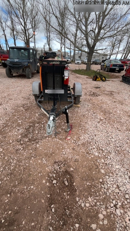 2022 Lincoln Electric LE400 Kubota V1505, Trlr, Cable Rack, Light Kit, ES Decals, T3