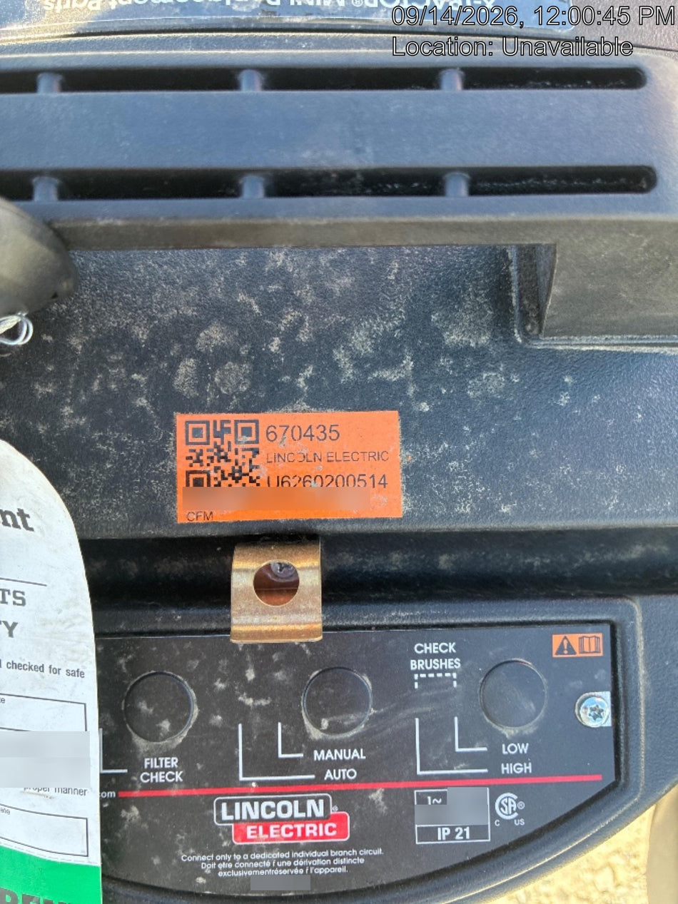 2026 LINCOLN ELECTRIC K3972-5