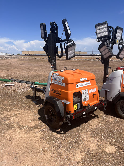 2023 Generac MLT2 Diesel, Flex Switch 120V Input, Powerzone Controller, (4) 320W LED Lights, 4kW Generator, 39.9 Gal Fuel Tank, 2" Ball, T3