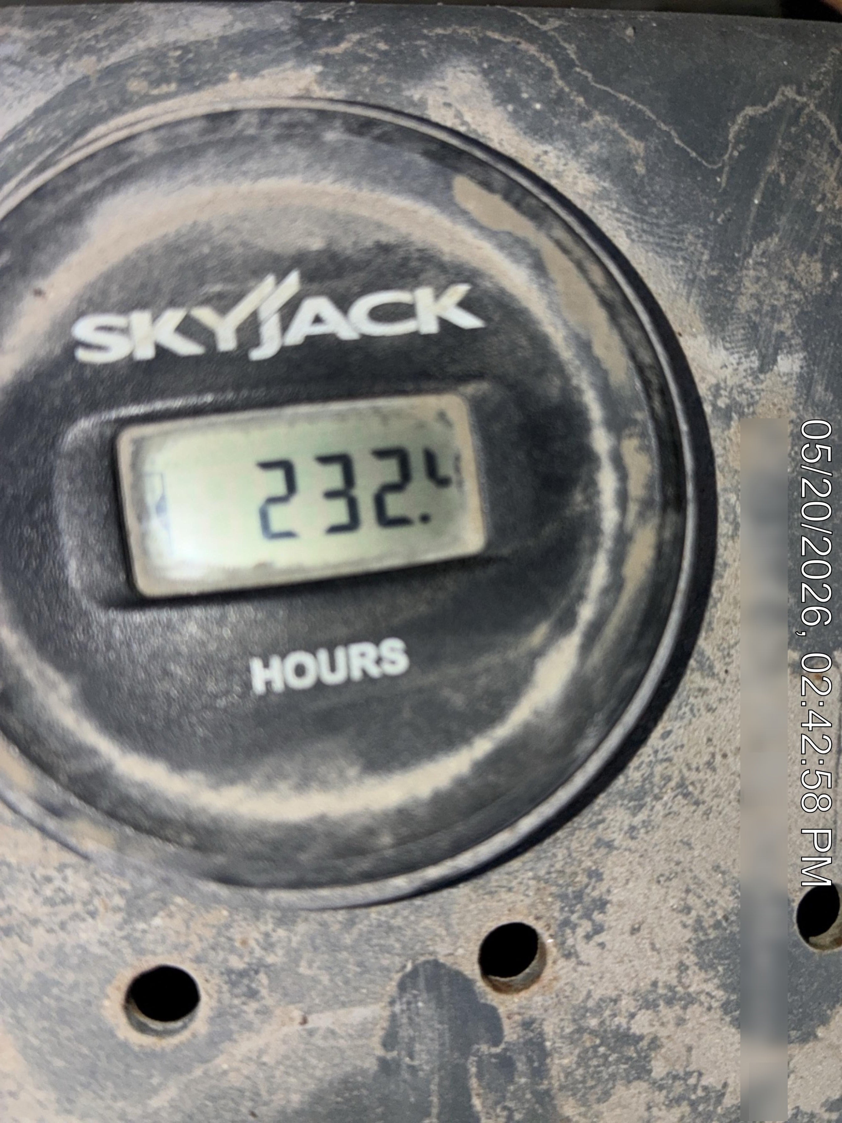 2019 Skyjack SJIII-3226 Standard Options, Trojan Batteries