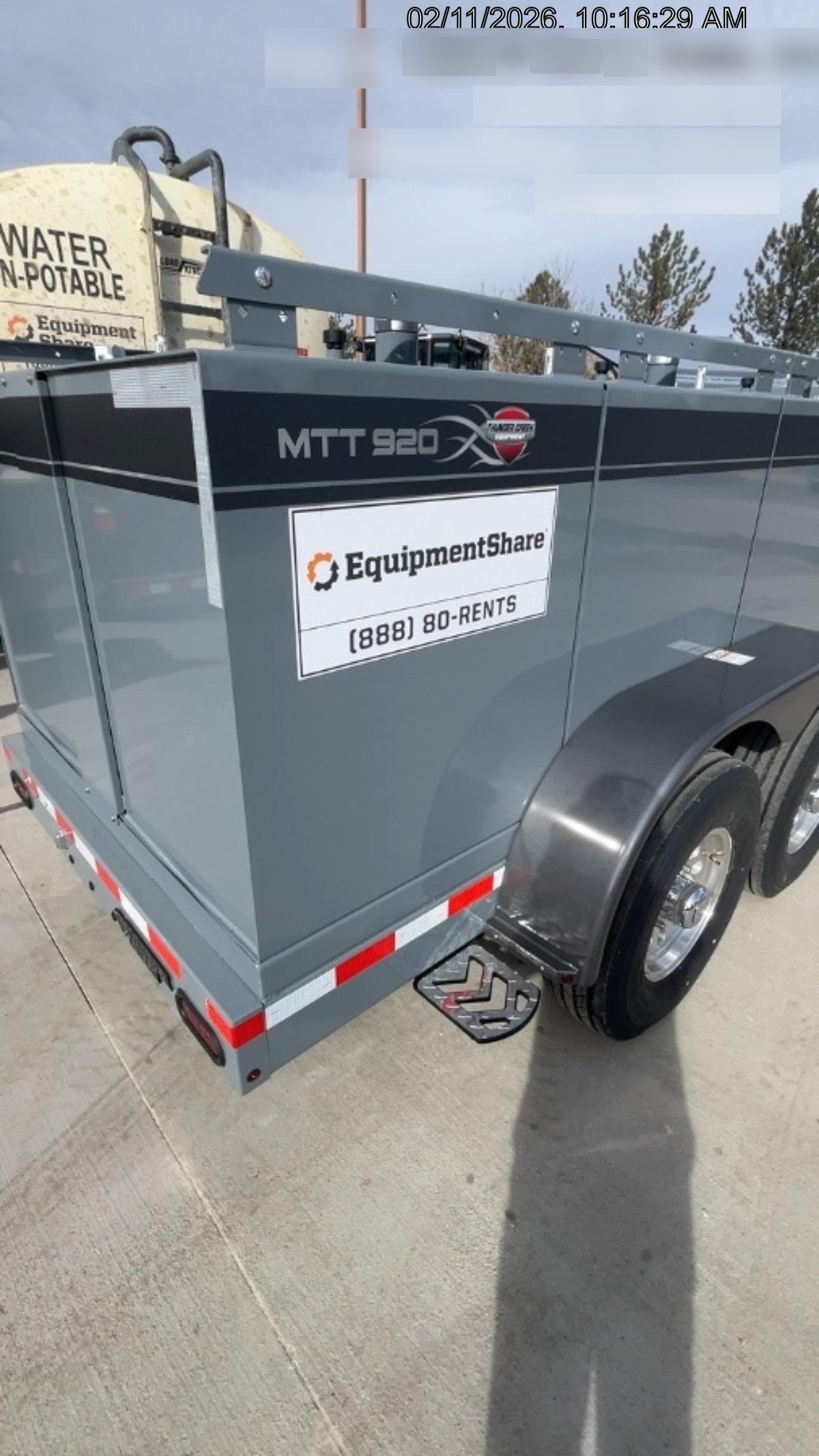 2026 THUNDER CREEK MTT920 - Hazmat not required
