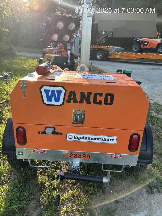2024 Wanco WLTT-4MM4K Diesel, Deep Sea Controller, Shore Power Plug, Auto Start, (4) 350W LED Floodlights, 4kW Generator, 60 Gal Fuel Tank, 2" Ball, T3