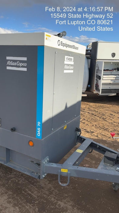 2021 ATLAS COPCO QAS 70
