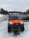 2022 Kubota RTV-X1140W-H Plastic Canopy, Windshield Acrylic Clear, LED Strobe Light, Wire Harness Kit, Back up Alarm