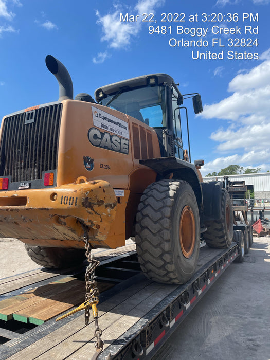 2016 Case 721F CLOSED CAB, JRB 416 STYLE HYD COUPLER