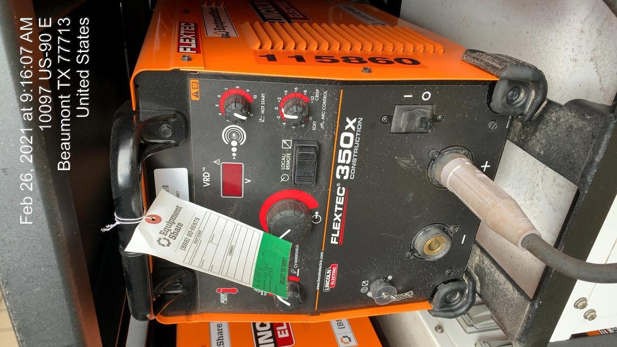 2020 LINCOLN ELECTRIC FLEXTEC 350X