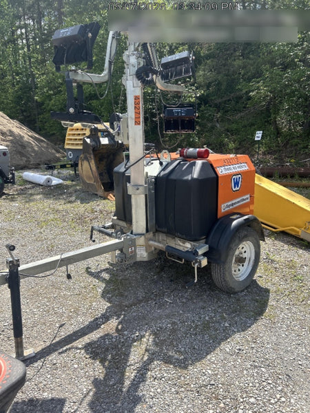 2024 Wanco WLTT-4MM4K Diesel, Deep Sea Controller, Shore Power Plug, Auto Start, (4) 350W LED Floodlights, 4kW Generator, 60 Gal Fuel Tank, 2" Ball, T3