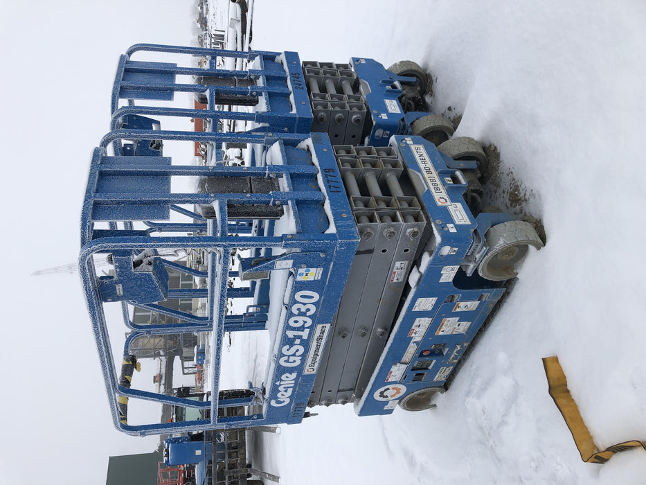 2018 Genie GS-1930 Genie GS-1930 w/Fixed Rail, Chain Entry