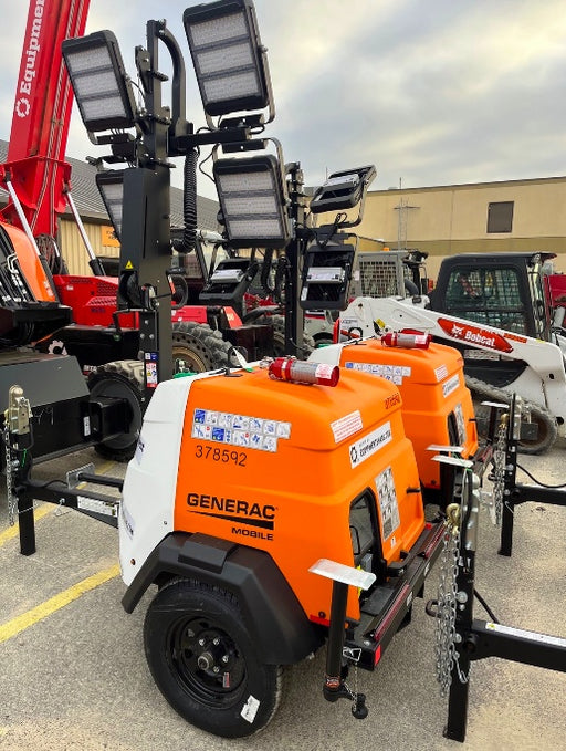 2023 Generac MLT2 Diesel, Flex Switch 120V Input, Powerzone Controller, 
(4) 320W LED Lights, 4kW Generator, 39.9 Gal Fuel Tank, 2" Ball, T3