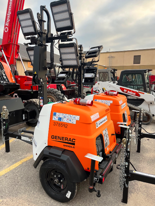 2023 Generac MLT2 Diesel, Flex Switch 120V Input, Powerzone Controller, 
(4) 320W LED Lights, 4kW Generator, 39.9 Gal Fuel Tank, 2" Ball, T3