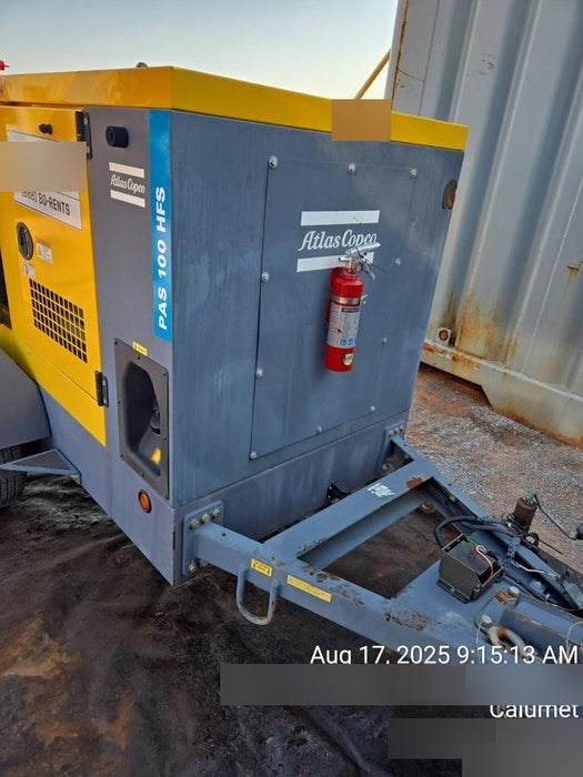 2020 ATLAS COPCO PAS 100 HF CS Enclosed