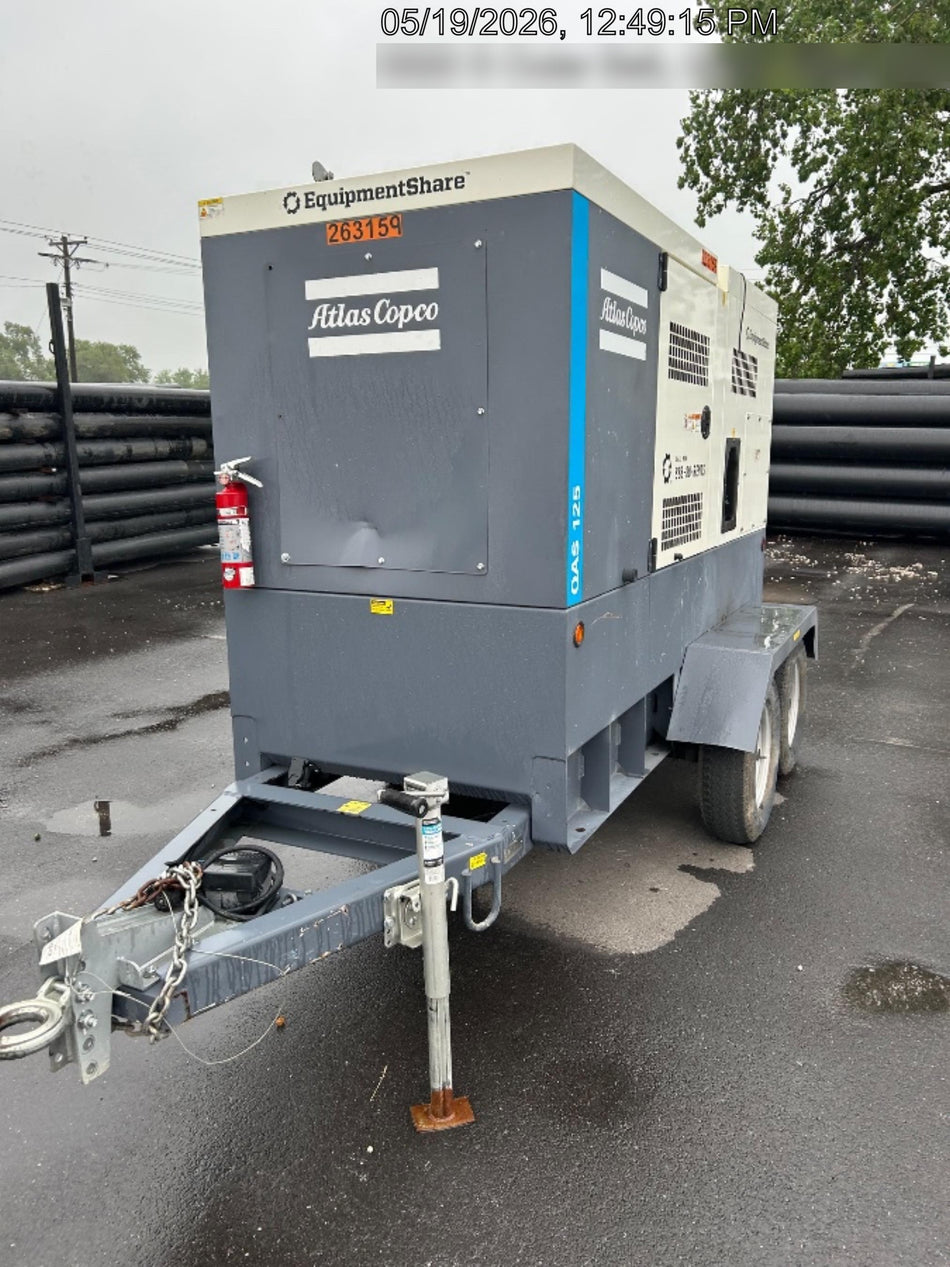 2022 ATLAS COPCO QAS 125