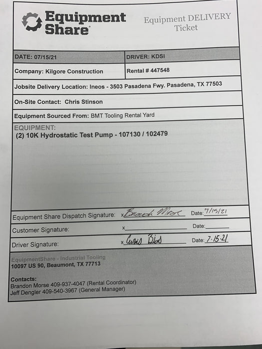 2020 PINNACLE PDQC-10000