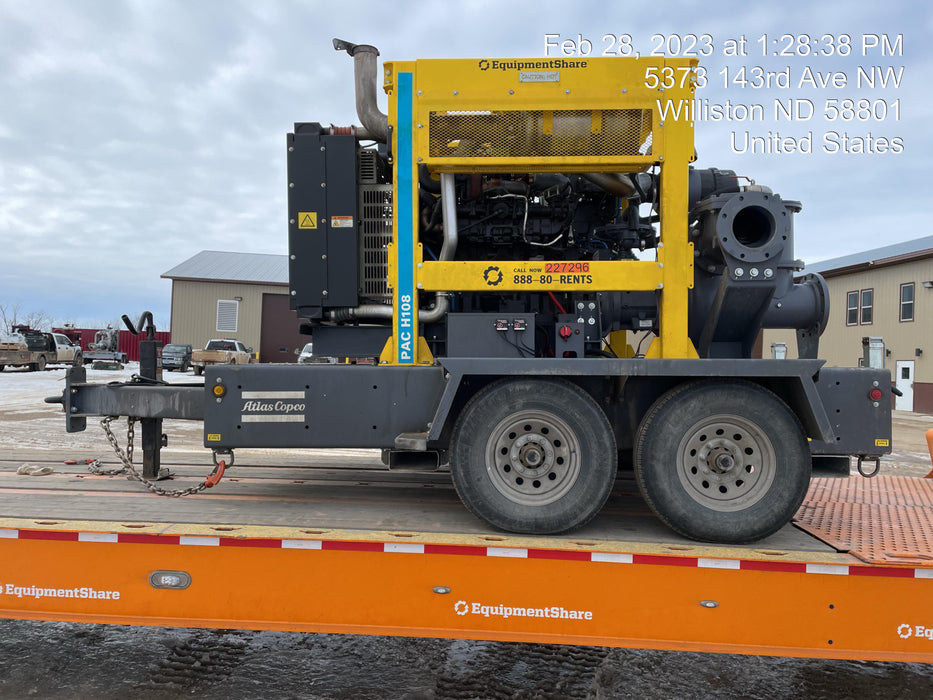 2022 ATLAS COPCO PAC H108 JD