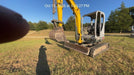 Wacker Neuson EZ53 Open ROPS, Rubber Tracks, Long Dipperstick, T4, Bucket