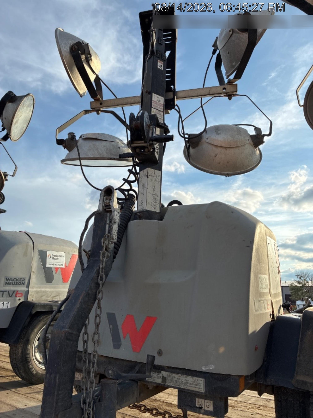 2019 Wacker Neuson LTV6L-MH Standard Options, ES Track Hardware, Fuel Level Sensor