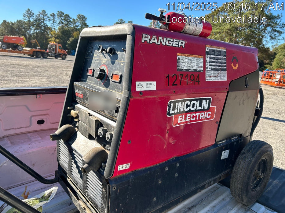 2021 Lincoln Electric Ranger 305 LPG K3430-1, Ranger 305 LPG, Undercarriage, Tank Holder & Strap, 10kw AC Gen, 25hp Kohler LPG Eng
