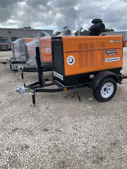 2021 Lincoln Electric Vantage 549X Ready Pak 3, ORANGE (includes trailer, cable rack, fender light kit)
