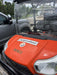 2022 Kubota RTV-X1140W-H Plastic Canopy, Windshield Acrylic Clear, LED Strobe Light, Wire Harness Kit, Back up Alarm
