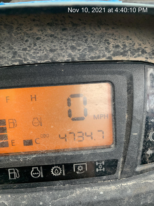 Kubota RTV-X1140W-H Kubota RTVX1140WH 4wd Utility Cart, LED Strobe, Windshield Tempered Glass, Pastic Canopy, Wire Harness Kit, Backup Alarm