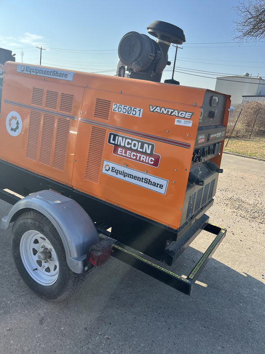 2022 Lincoln Electric Vantage 549X Crosslink Technology, Trailer Mounted, ES Decals, T3