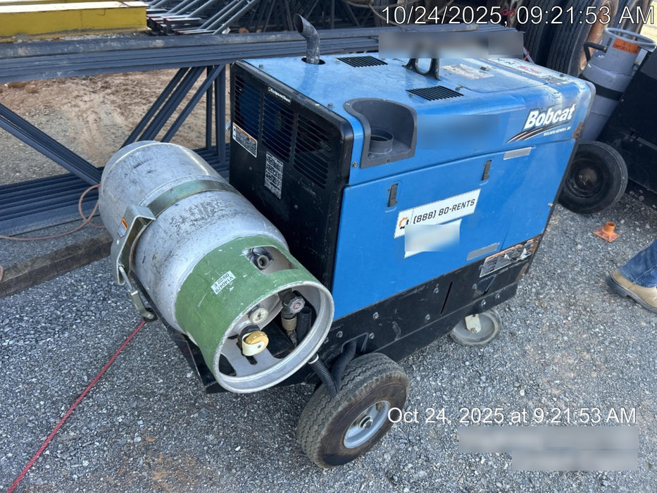 2020 Miller Electric BOBCAT 250 951600 PKG-250 amp Propane Welder, Standard w/Running Gear, Bracket, Hose w/None